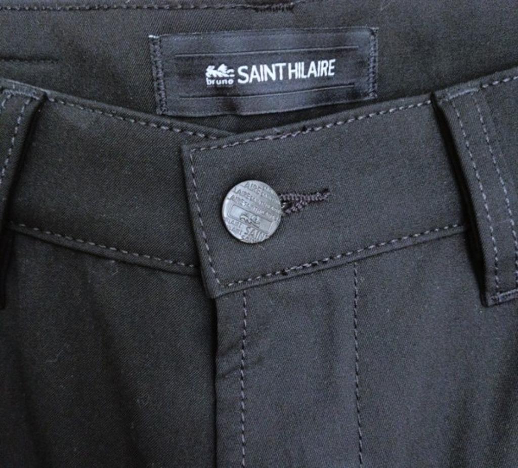 Saint Hilaire S zwarte broek voor heren, Zwart, Saint Hilaire, Ophalen of Verzenden, Zo goed als nieuw