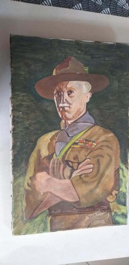 Scoutisme- Nostalgie, Antiquités & Art, Art | Peinture | Classique, Enlèvement ou Envoi
