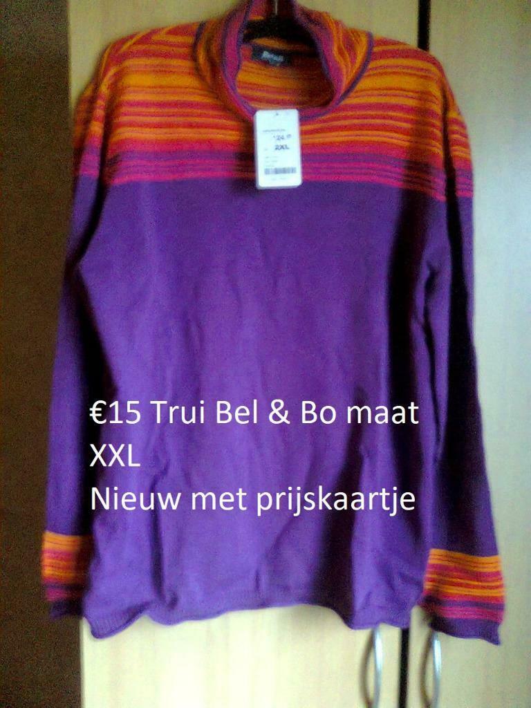 Trui Bel & Bo maat XXL, Neuf, Taille 46/48 (XL) ou plus grande, Enlèvement ou Envoi, Bel & Bo