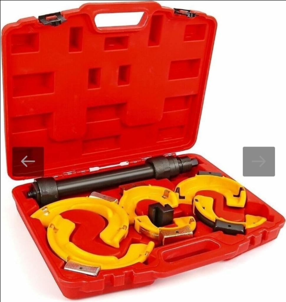 Professionele veerspanner set 80 - 265 mm, Ophalen of Verzenden, Nieuw