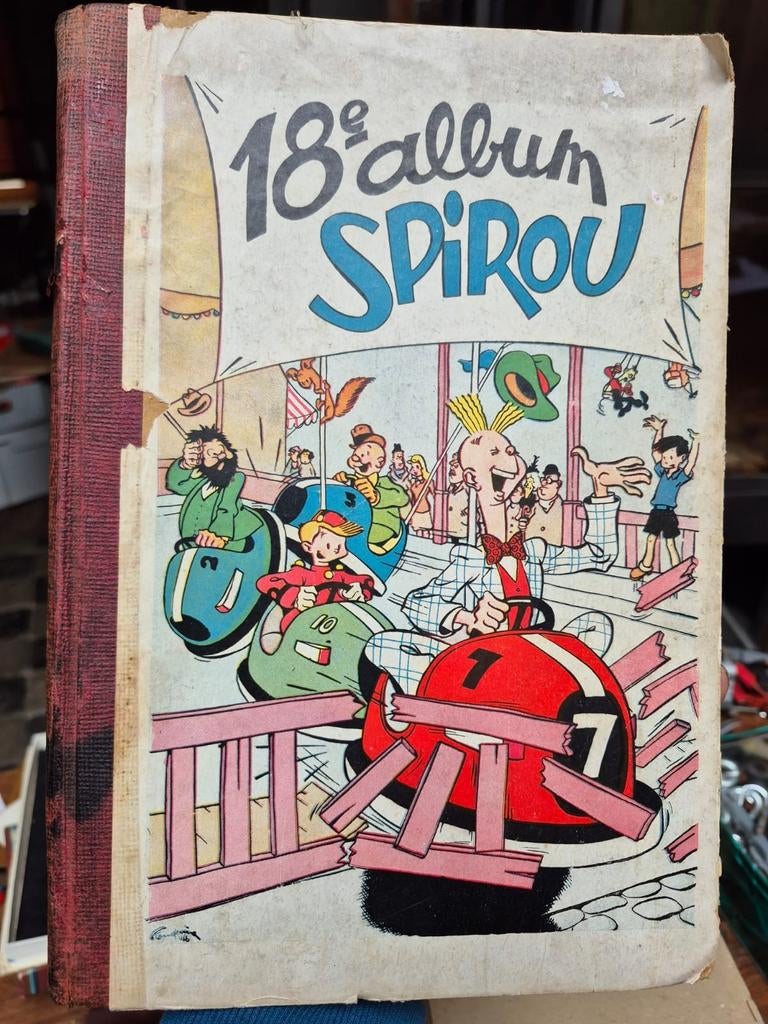 18ème album Spirou 1946, Enlèvement
