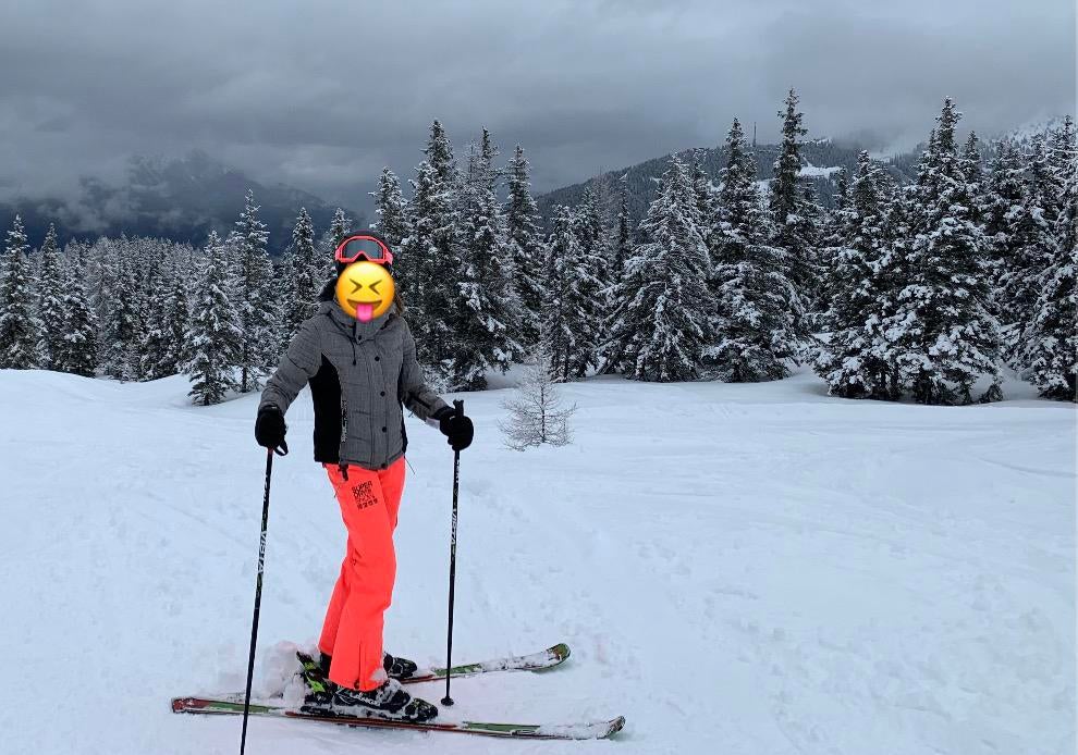 Ski outfit Superdry - maat S, Enlèvement ou Envoi, Comme neuf, Taille 36 (S), Pantalon