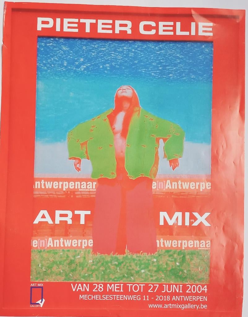 Pieter Celie affiche Art Mix Gallery Antwerpen 2004, Verzenden