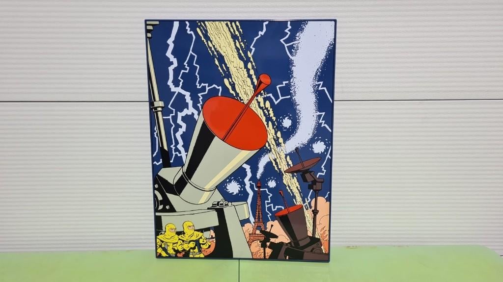 Blake et Mortimer, E.P. Jacobs, S.O.S. Meteors, 61/99, Enlèvement ou Envoi, Neuf, Image, Affiche ou Autocollant