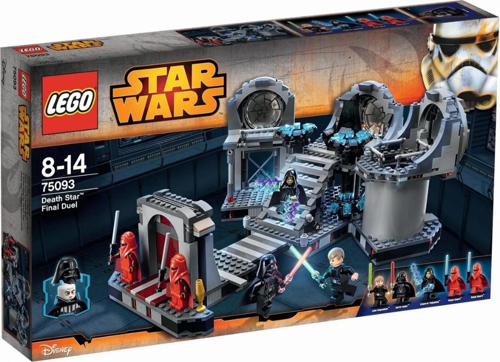Lego 75093 Star Wars Death Star Final Duel, Ophalen of Verzenden, Zo goed als nieuw, Complete set, Lego