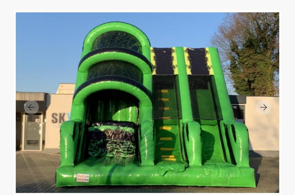 Base jump springkasteel te huur, Envoi, Comme neuf