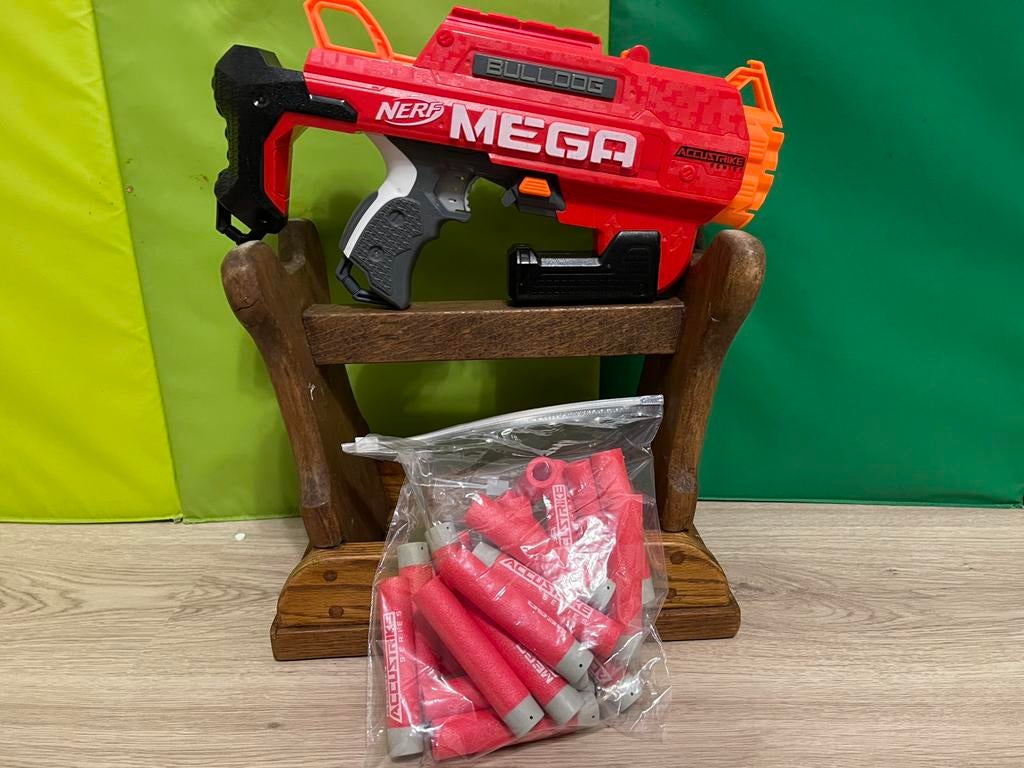Nerf mega bulldog, Enlèvement, Utilisé