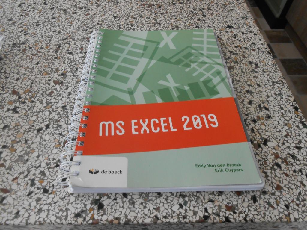 * studieboek: MW EXcel 2019  Nieuw, Boeken, Ophalen of Verzenden