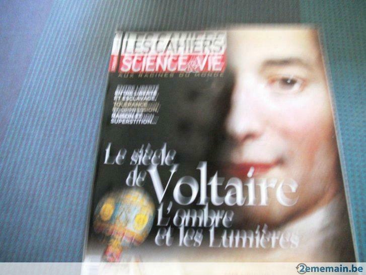 revue cahiers science & vie. "le siècle de voltaire"., Enlèvement ou Envoi, Neuf