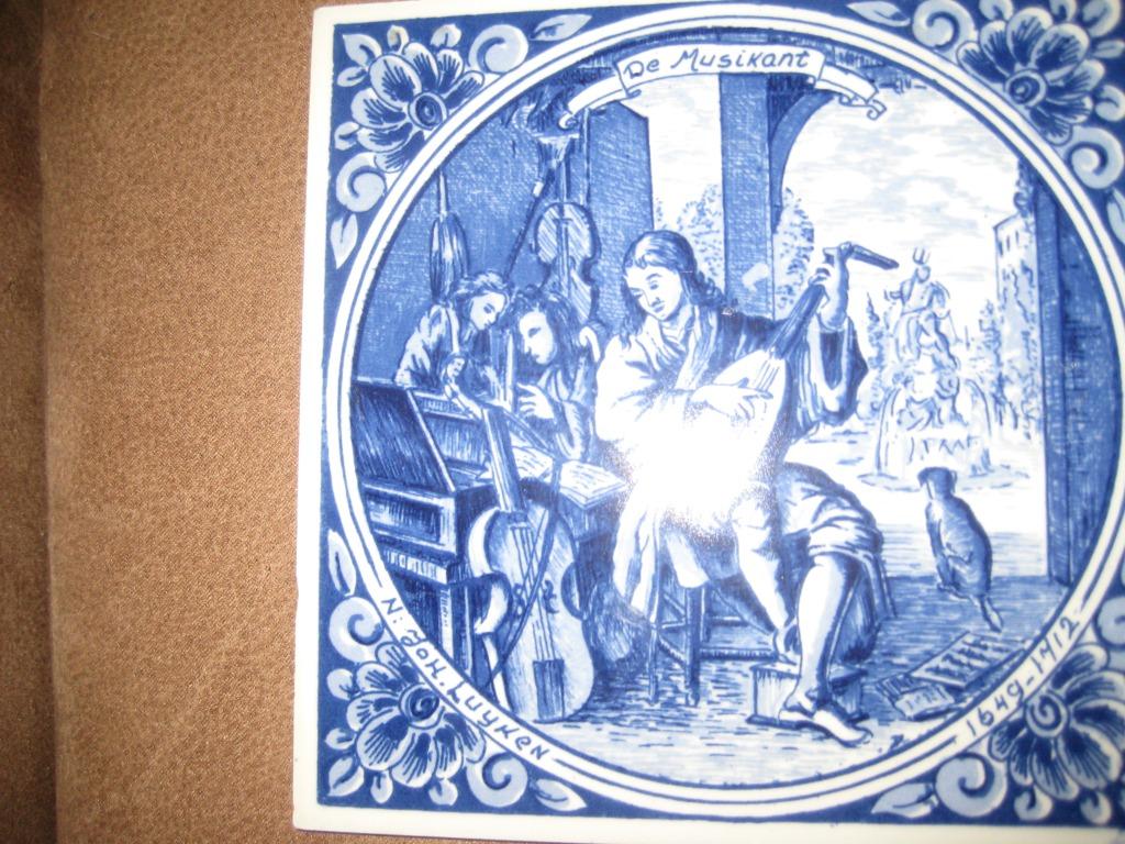 wandtegeltjes, Ophalen