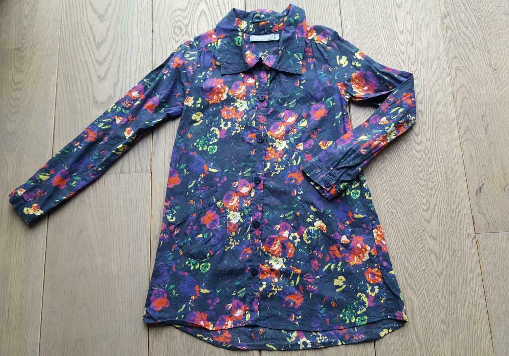 Hilde & Co kleedje / tuniek maat 116, Meisje, Ophalen of Verzenden, Zo goed als nieuw, Jurk of Rok