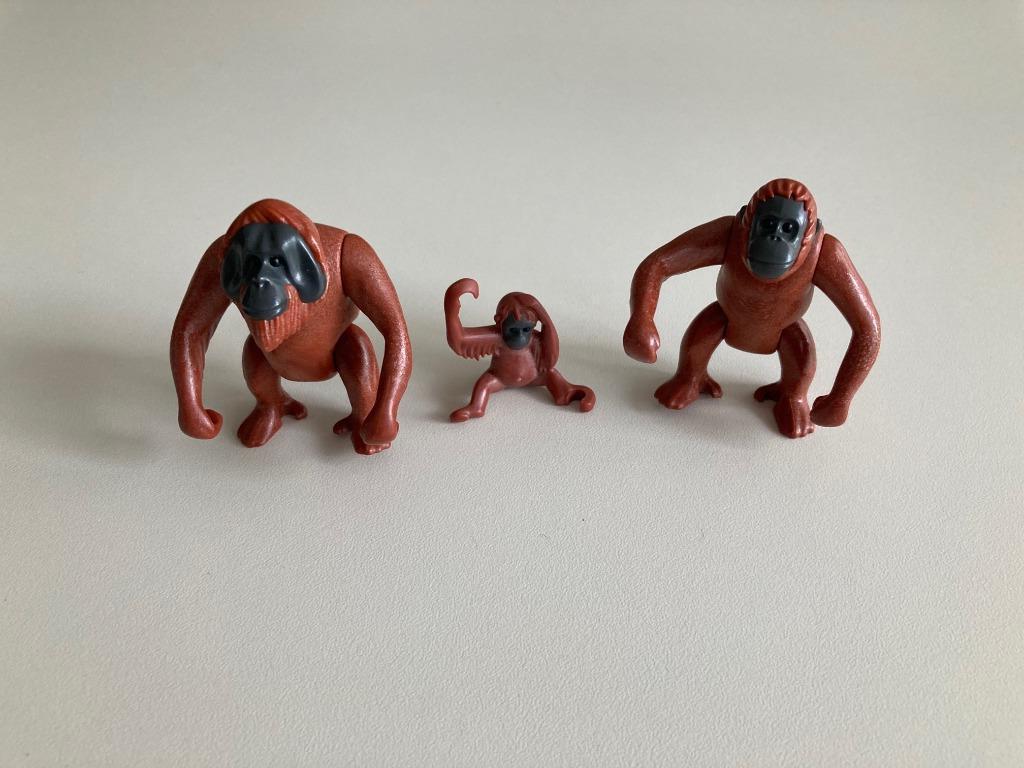 Playmobil - 6648 - Le Zoo - Orangs-Outangs Avec Bébé, Enlèvement ou Envoi, Comme neuf, Ensemble complet