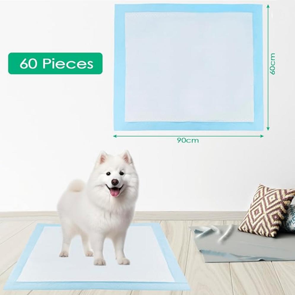 Wegwerppads voor honden - 60 cm x 90 cm - Pak (ken) van 60, Dieren en Toebehoren, Ophalen, Nieuw