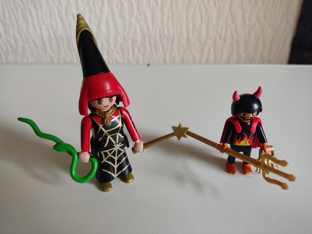 Playmobil Halloween Fee/Hex en duiveltje 4530 Retro Vintage, Ophalen