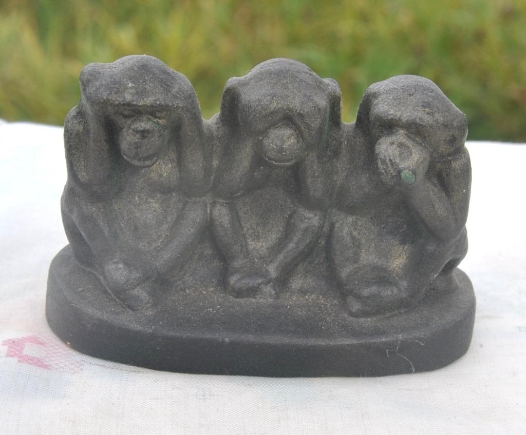 3 singes de la sagesse rien voir rien entendre rien dire, Enlèvement ou Envoi, Utilisé