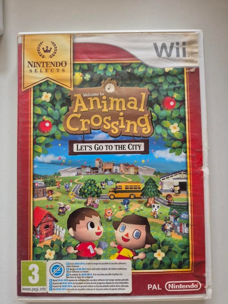 Animal crossing nintendo wii, Games en Spelcomputers, Ophalen of Verzenden, Zo goed als nieuw