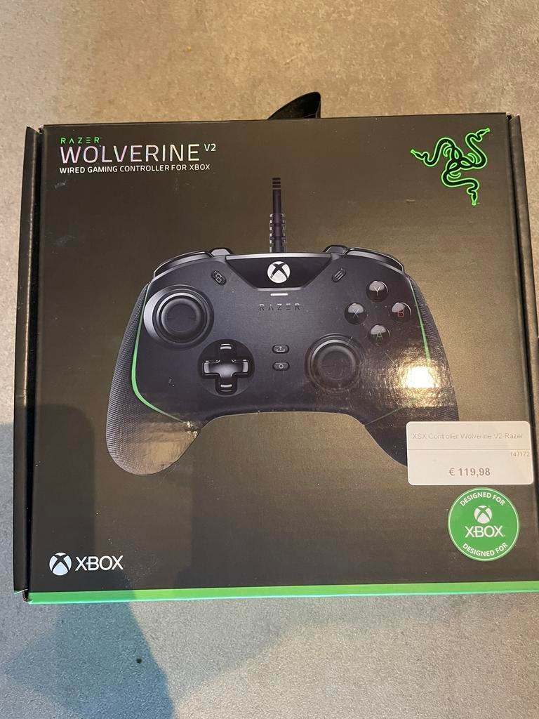 Razer wolverine v2, Games en Spelcomputers, Ophalen of Verzenden, Zo goed als nieuw, Controller