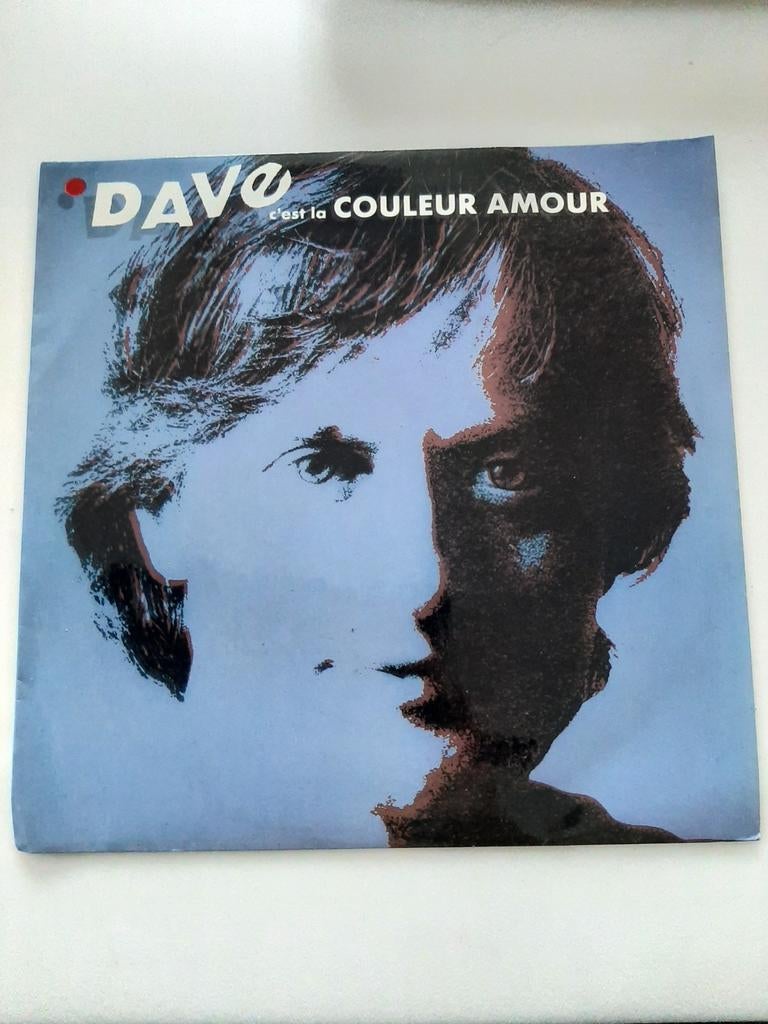 Vinyl 45trs- dave - c'est la couleur amour, Ophalen of Verzenden, Gebruikt