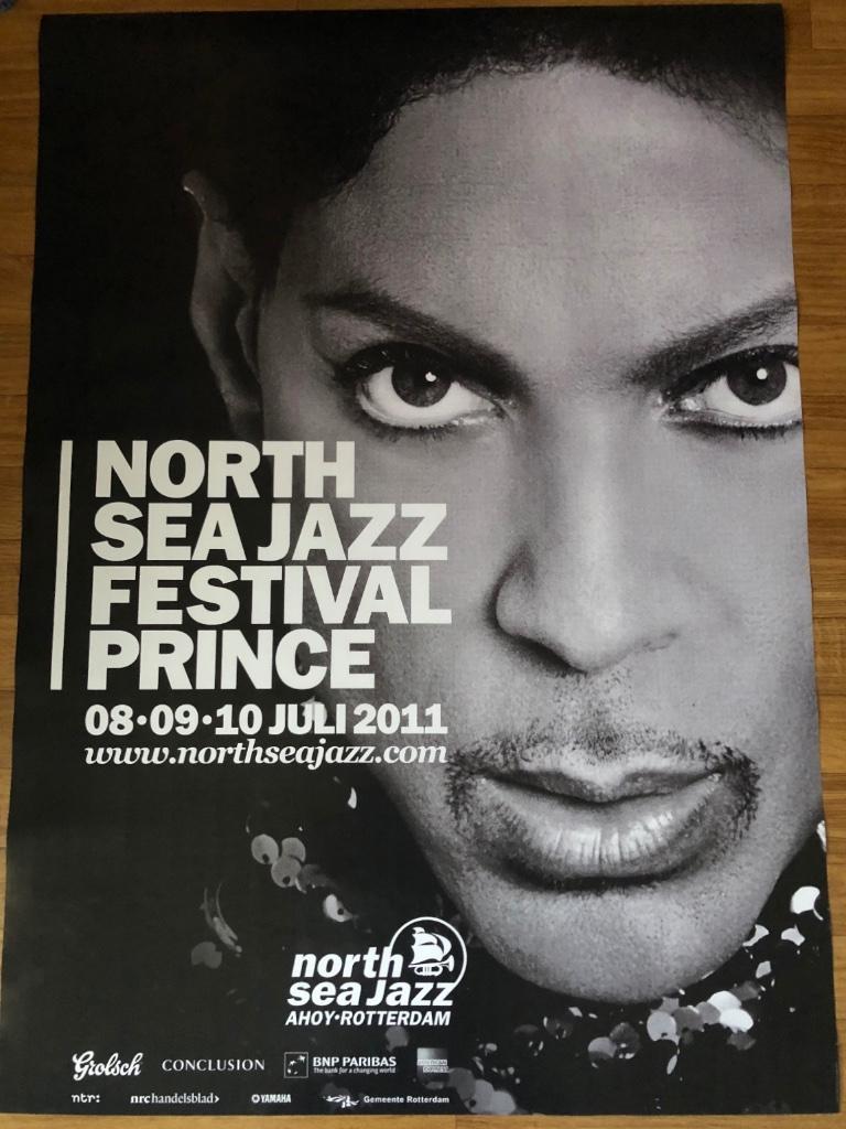 Prince - Promo Poster North Sea Jazz Festival 2011, Verzenden, Nieuw, Poster, Artwork of Schilderij