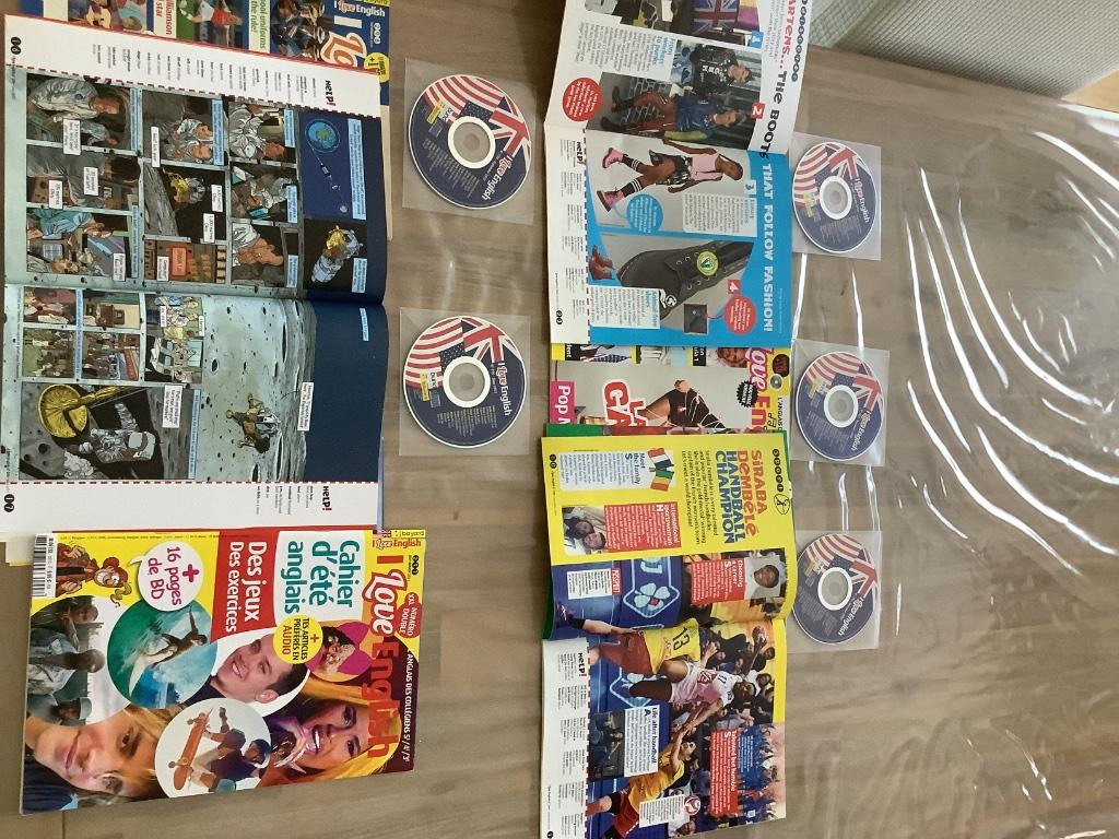Revues I love English pour apprendre l’anglais avec cd, Enlèvement ou Envoi, Comme neuf, Non-fiction