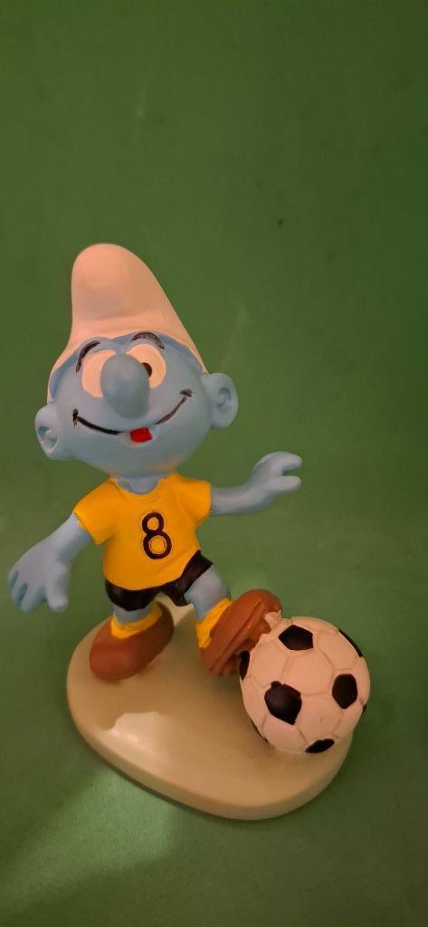 Voetbal smurf beeldje PHABE, Ophalen of Verzenden, Nieuw, Overige Smurfen, Overige typen