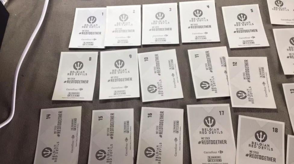 stickers van Belgian Red Devils We Stick Redtogether 10 cent, Enlèvement ou Envoi