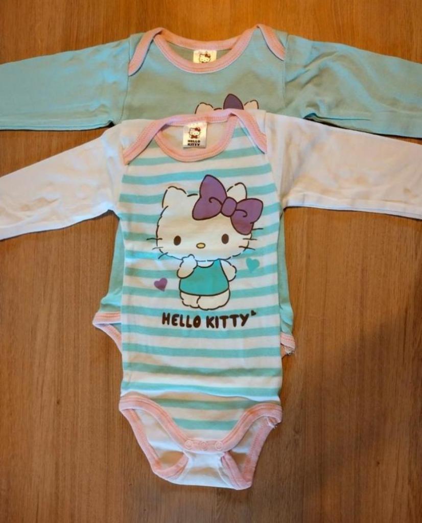 2 rompers van Hello Kitty - maat 74-80, Kinderen en Baby's, Nacht- of Onderkleding, Meisje, Ophalen of Verzenden, Zo goed als nieuw