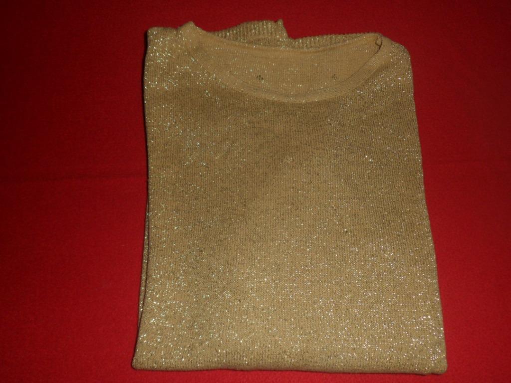Pull Prune Goudgespikkeld, Enlèvement ou Envoi, Neuf, Taille 46/48 (XL) ou plus grande