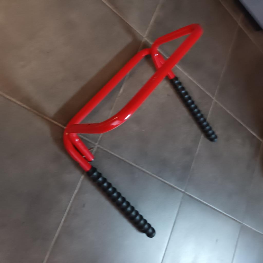 Porte -velos rouge et noir, Enlèvement, Utilisé, Accessoire porte-vélos
