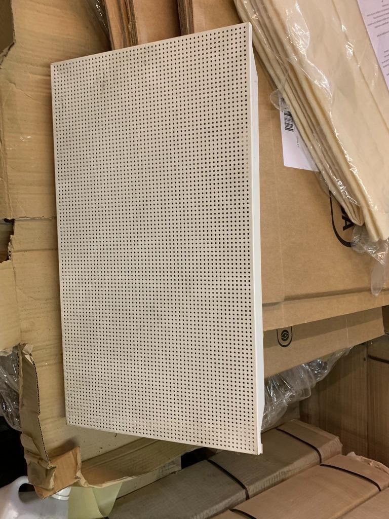nieuwe metalen akoestisch plafond type xl 120 m², Ophalen of Verzenden, Nieuw, Overige materialen, 20 tot 50 mm