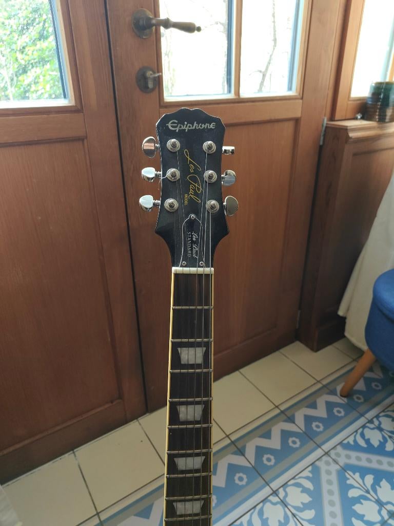 Electrische gitaar, Muziek en Instrumenten, Snaarinstrumenten | Gitaren | Elektrisch, Ophalen, Zo goed als nieuw, Solid body, Epiphone