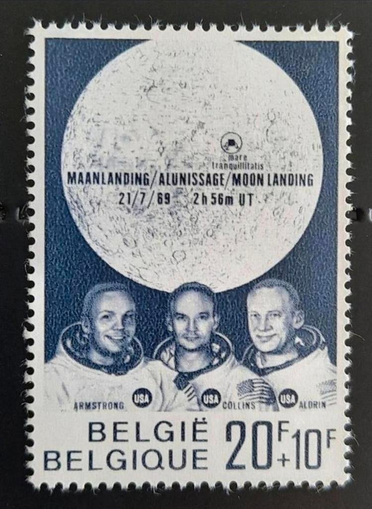 België: OBP 1509 ** Eerste maanlanding 1969., Frankeerzegel, Ophalen of Verzenden, Zonder stempel, Postfris