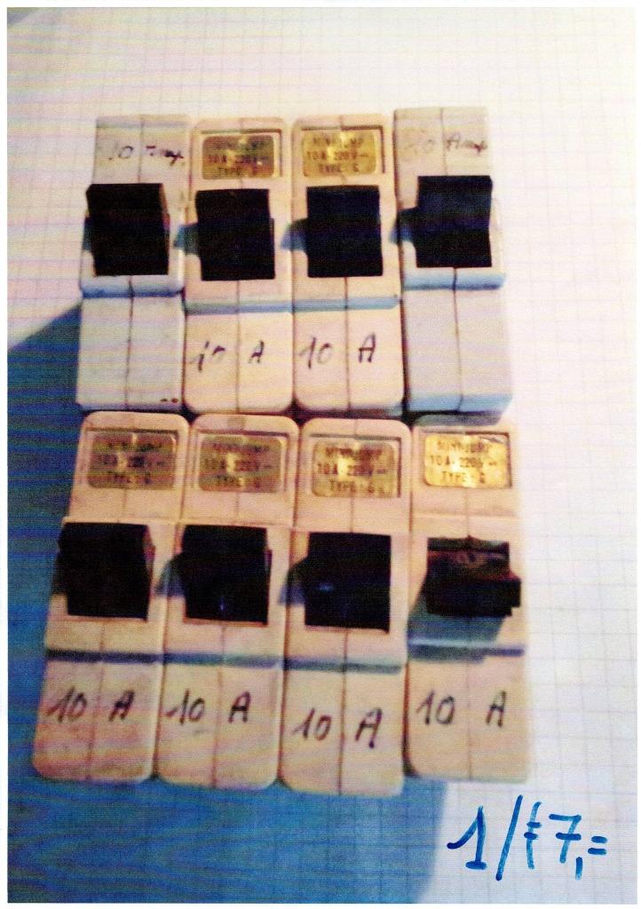 ABB MINI-JUMP disjoncteur à broches/Disjoncteurs/ Fil elétr., Huis en Inrichting, Overige Huis en Inrichting, Gebruikt, Ophalen of Verzenden