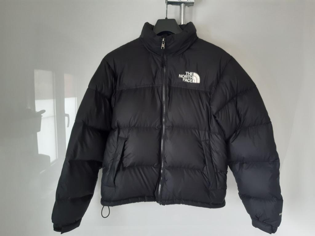 The North Face Retro Nuptse jacket ZWART XS, Kleding | Heren, Jassen | Winter, Ophalen, Zwart, Overige maten, Zo goed als nieuw