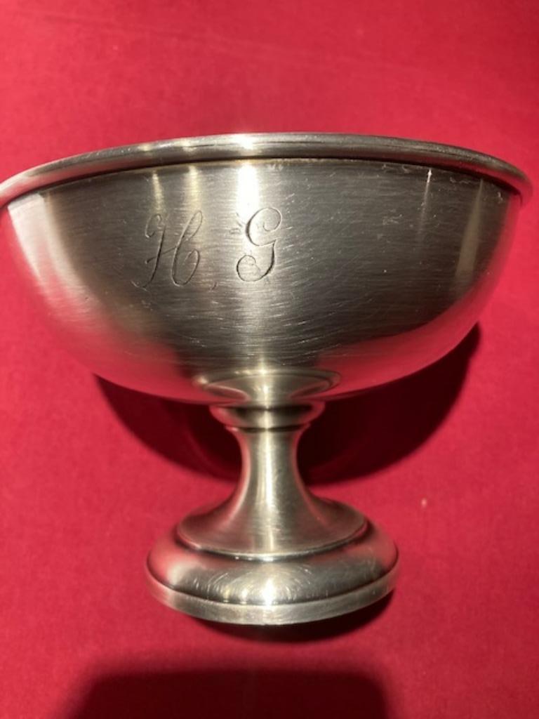 Verzilverde kelk - Antiek "1348" - 529g - Wiskemann/Brussel, Antiek en Kunst, Ophalen, Zilver