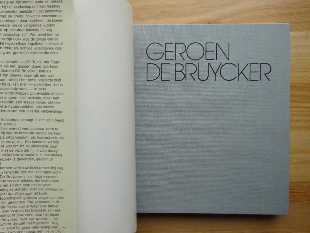 Geroen De Bruycker, monografie 1982 Lannoo / Lowie Weynants, Boeken, Kunst en Cultuur | Beeldend, Ophalen of Verzenden, Zo goed als nieuw