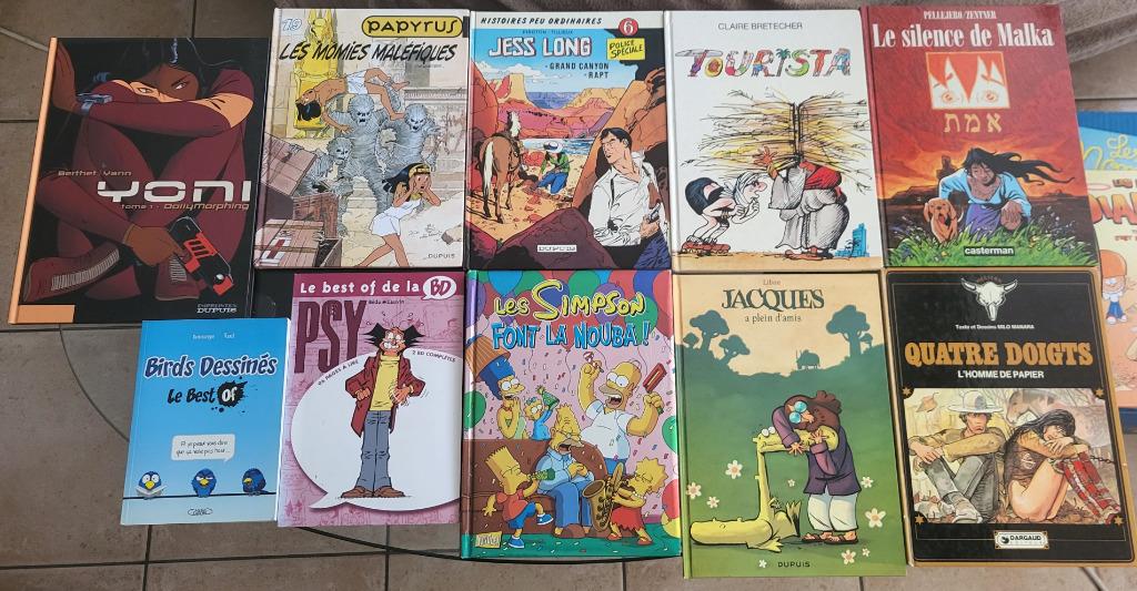 Lot de bandes dessinées BD franco-belges, Plusieurs BD, Enlèvement, Utilisé