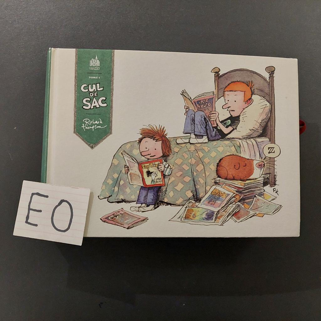 integrale CUL DE SAC -  EO - Thomson - 352 pages, Boeken, Stripverhalen, Zo goed als nieuw, Ophalen of Verzenden
