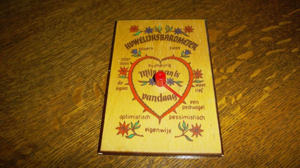 Baromètre du mariage - Mon mari est aujourd'hui..., Enlèvement ou Envoi, Comme neuf