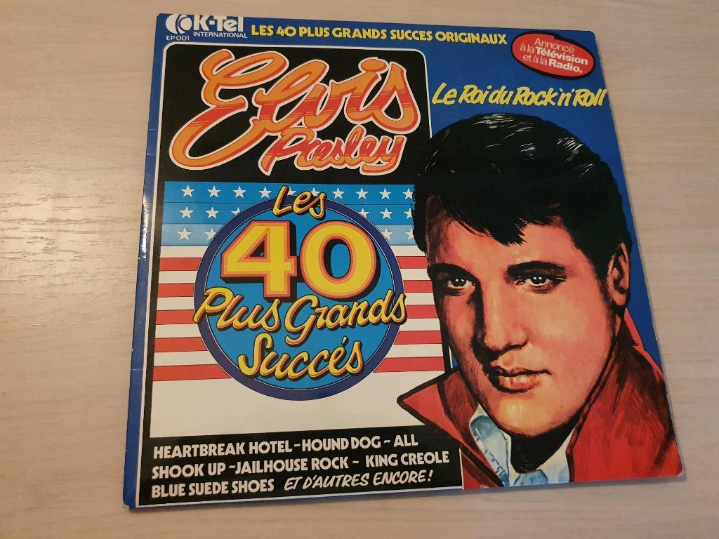 Double disque vinyl 33 tours Elvis presley, Enlèvement ou Envoi, Comme neuf, Rock and Roll