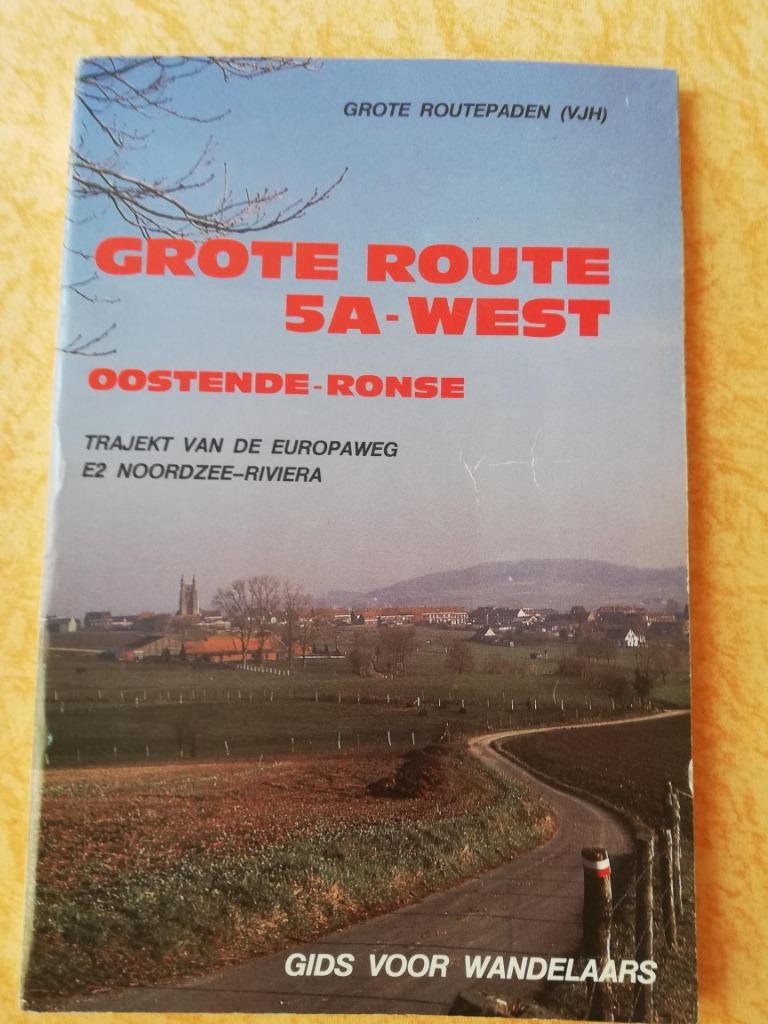 BUNDEL WANDELEN, FIETSEN, AUTOCIRCUIT  WEST-VLAANDEREN, Enlèvement ou Envoi, Utilisé, Zones de Randonnées ou de Loisirs, Grote routepaden + andere