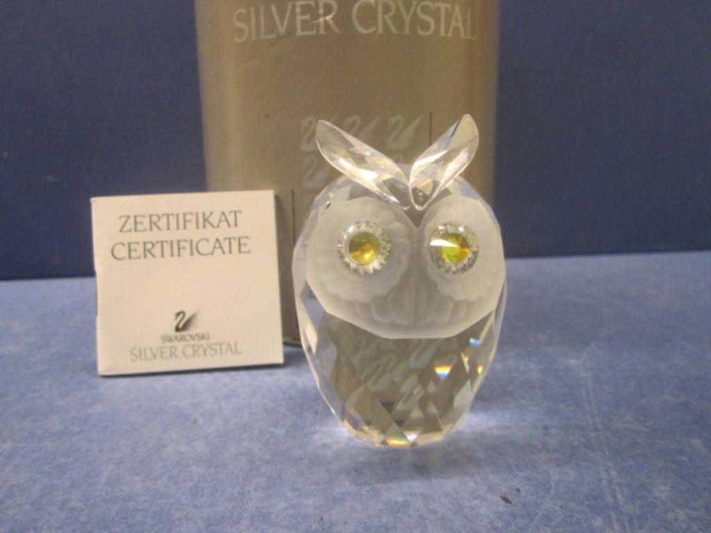 Swarovski Uil groot, Verzamelen, Ophalen of Verzenden, Nieuw, Figuurtje
