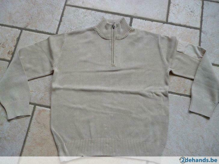 Beige dunne Nieuwe pull Tommy Hilfinger 12j, Neuf, Garçon, Pull ou Veste