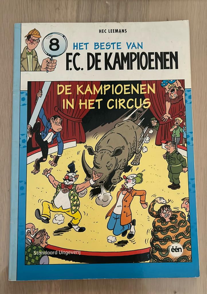 Strip fc de kampioenen, Boeken, Eén stripboek, Ophalen of Verzenden, Zo goed als nieuw, Hec leemans