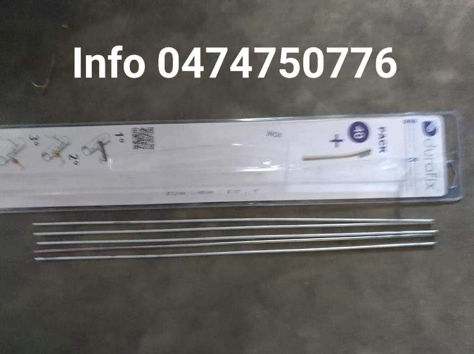 soldeerstang voor aluminium (durafix), Ophalen