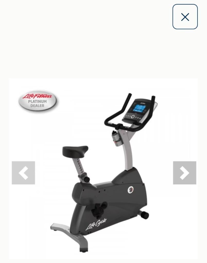 Vélo d'exercice, Sports & Fitness, Appareils de fitness, Aluminium, Comme neuf, Enlèvement, Vélo d'appartement