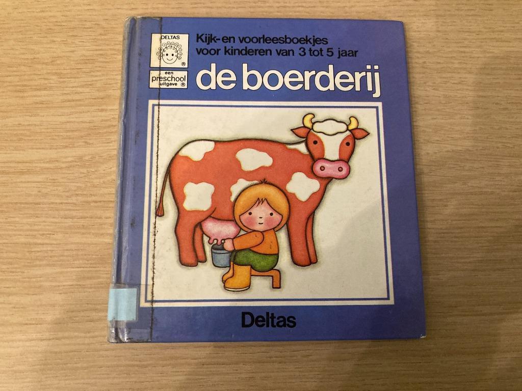 KIjk- en voorleesboekjes van 3 tot 5 jaar - de boerderij, Gelezen, 3 tot 4 jaar, Deltas, Ophalen of Verzenden