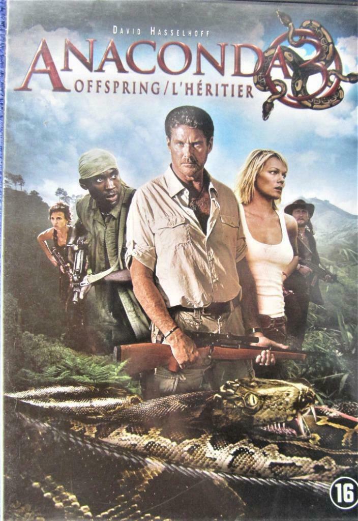 DVD ACTIE/HORROR- ANACONDA 3 (DAVID HASSELHOFF), Vanaf 16 jaar, Ophalen of Verzenden, Gebruikt, Actiethriller