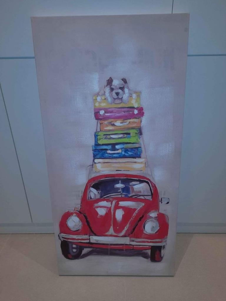 Tableau VW Coccinelle, Enlèvement ou Envoi