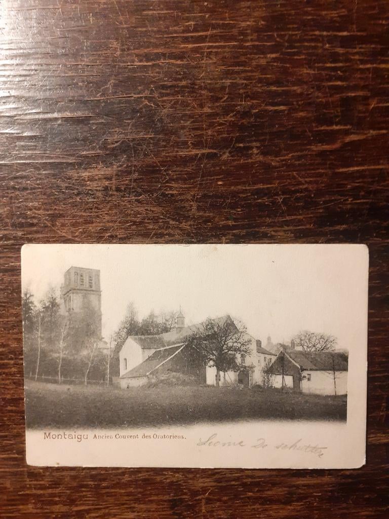 Postkaart Scherpenheuvel Montaigu, Collections, Envoi, Avant 1920, Affranchie, Brabant Flamand